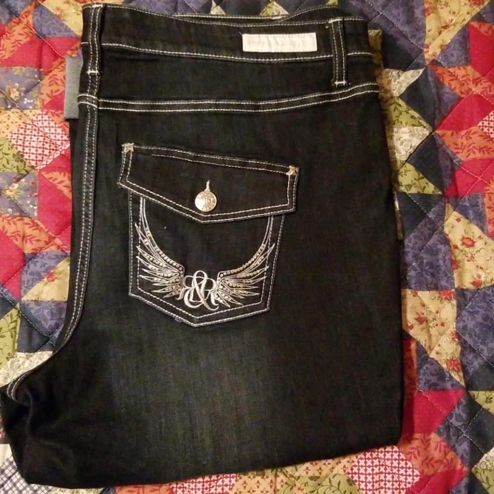 Rock & Republic size 24 W jean capris